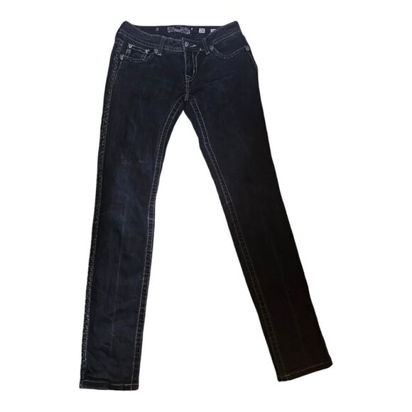 MISS ME Black Skinny Jeans - Size 28 - Picture 1 of 12